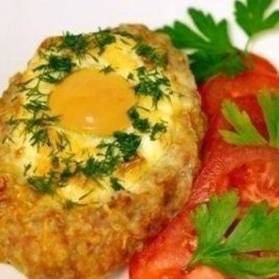 Мамины секреты Нежные шницели с яйцом