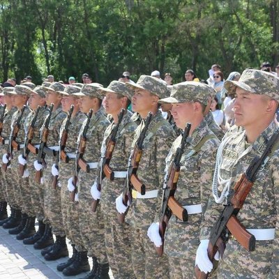 Присягу на верность Родине принесли новобранцы в Таразе
