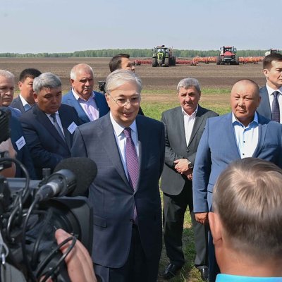 Президент посетил СКО