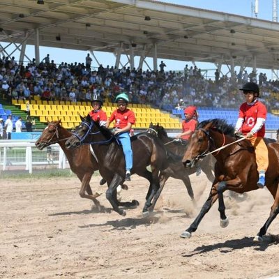 Республиканские соревнования по скачкам прошли в Астане