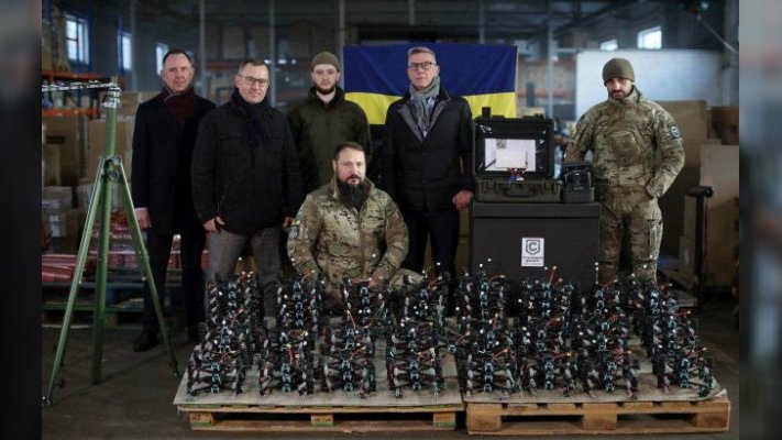 Укртелеком передал военным очередную партию дронов