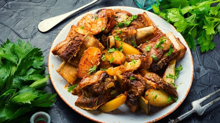 Вкуснейшие свиные ребра с картошкой: идеальный ужин без хлопот и забот