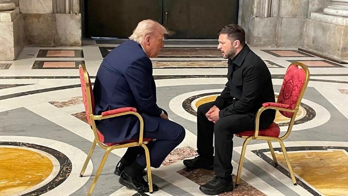 Стало известно, кто настаивал на встрече Трампа и Зеленского в Ватикане