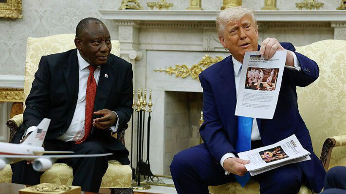 Трамп обвинил власти ЮАР в притеснениях белых южноафриканцев