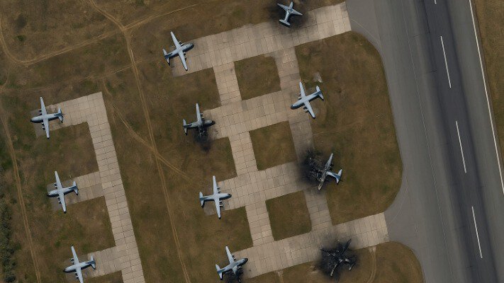 Ту-95 и Ту-22 под ударом: спутник снял, как дроны СБУ разгромили российскую авиацию4