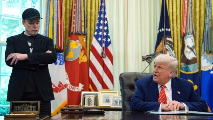 Илон Маск и Дональд Трамп публично обменялись резкими комментариями