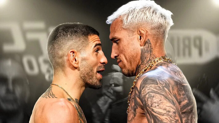 Илия Топурия нокаутировал Оливейру и стал чемпионом UFC в легком весе