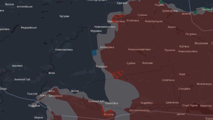 DeepState сообщает о новом продвижении российской армии на Донетчине
