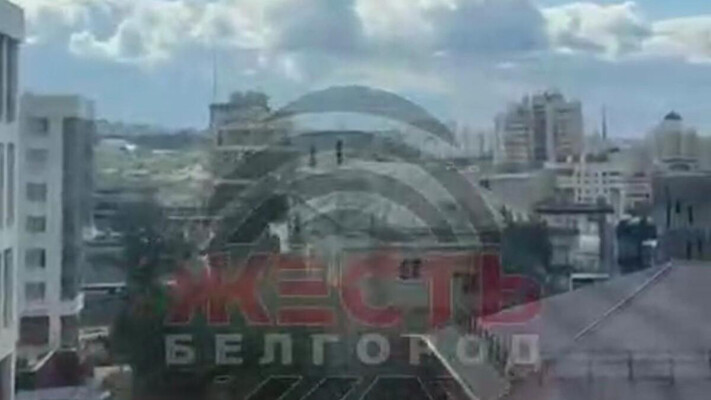 В Белгороде снова громко: после взрывов в центре города слышна стрельба (ВИДЕО)