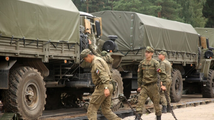 В Беларуси начались учения с участием российских военных
