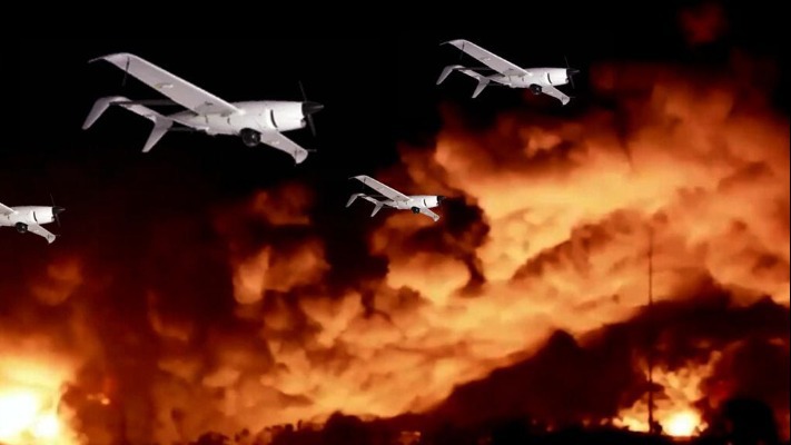 Взрывы в Феодосии: атакована одна из крупнейших нефтебаз Крыма, бушует пожар