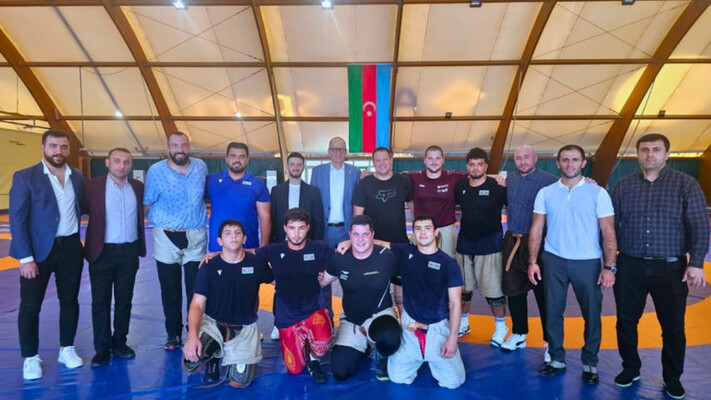 Азербайджанские и швейцарские борцы обменялись опытом 