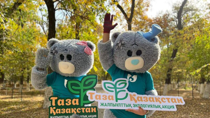«Таза Қазақстан»: жители Шымкента и школьники приняли активное участие в экологических мероприятиях