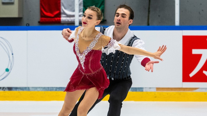 Грузинские фигуристы Анастасия Метелкина и Лука Берулава поразили выступлением