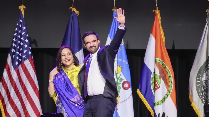 Мусульманин победил на выборах мэра Нью-Йорка и обратился к Трампу 